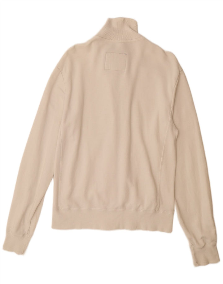 Męska kurtka dresowa G-STAR, średnia biała bawełna