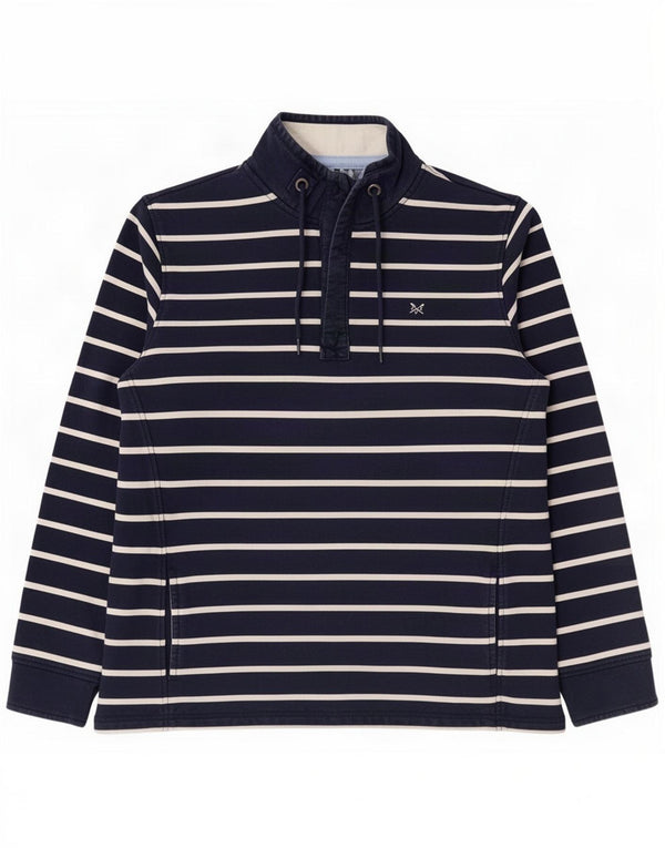 Damska bluza Crew Clothing Sweter UK 16, duże, granatowe paski