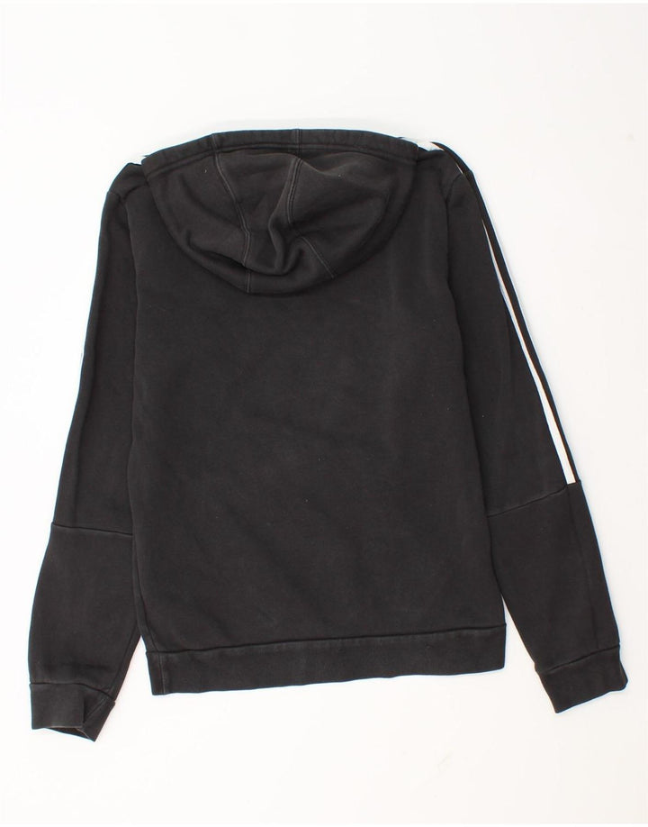 Męska bluza z kapturem Adidas Graphic, średnia czarna, bawełniana