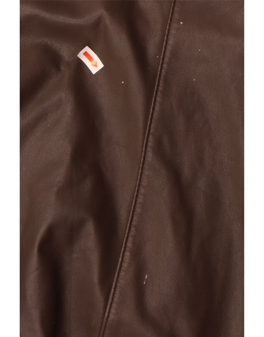 Męska kurtka skórzana VINTAGE IT 48 Średniobrązowa skóra