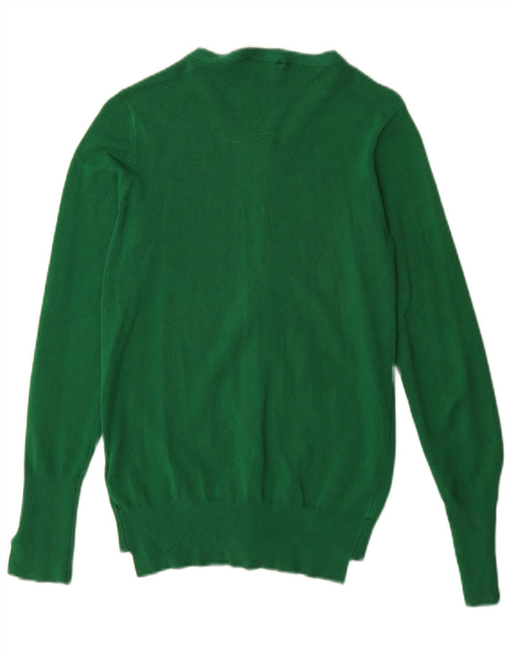 Sweter damski Zara Cardigan UK 10 Small, zielony, wiskoza