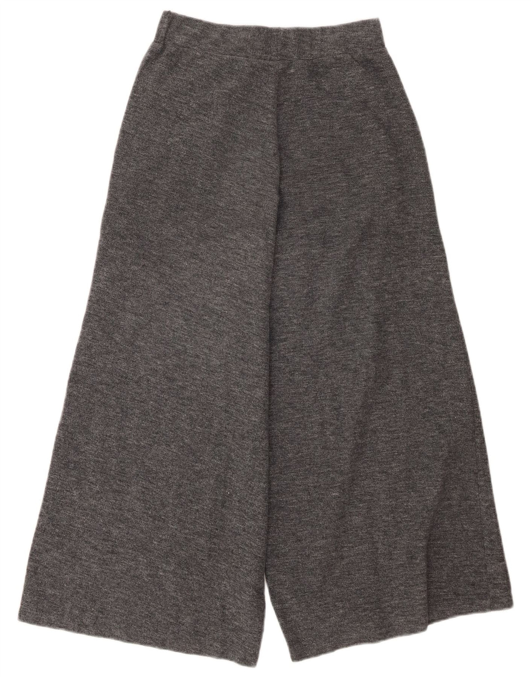 Damskie spodnie z szerokimi nogawkami Zara, małe, W26 L24, szary poliester