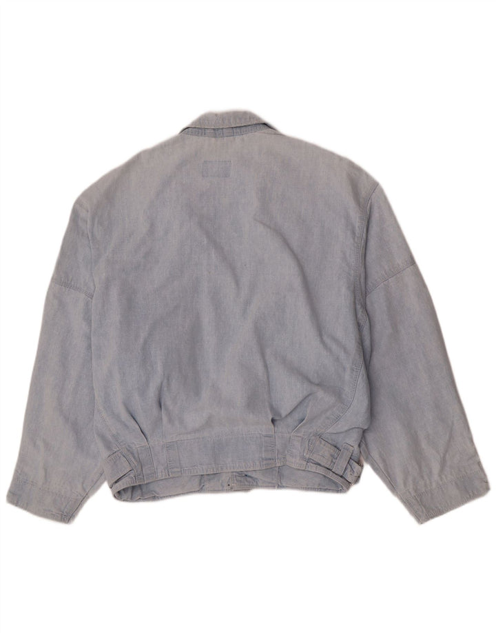 Męska kurtka dżinsowa Bomber Vintage UK 36 Small Blue