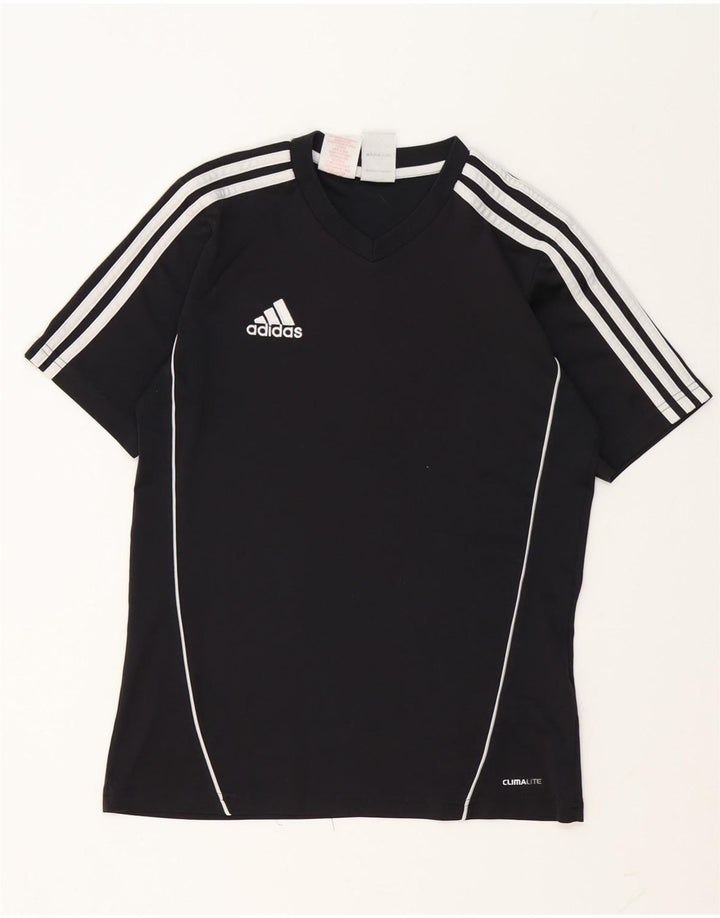 Adidas Męska koszulka Climalite Top XS Czarny poliester