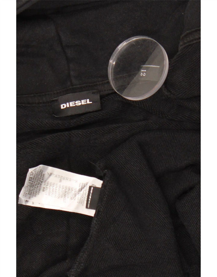 Diesel Chłopcy 11-12 Lat Czarna Bawełna
