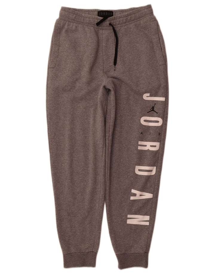 Męskie spodnie dresowe Jordan Graphic Joggers XS Szara bawełna