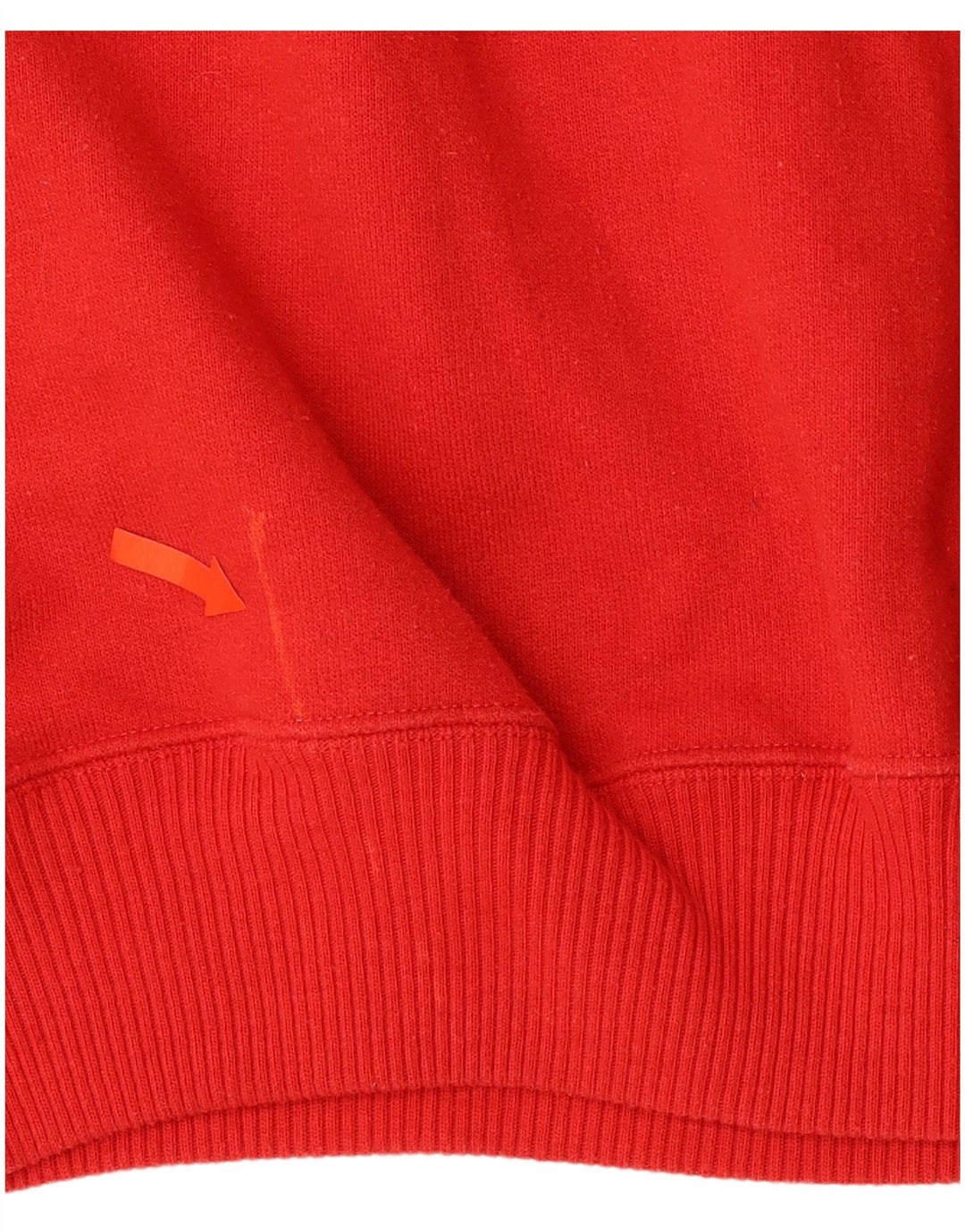 Damski sweter JOY z zamkiem błyskawicznym, UK 10, mały, czerwony, bawełniany