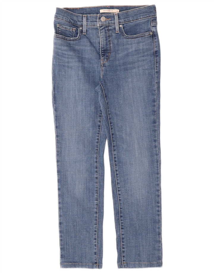 Damskie jeansy Levi's 312 Shaping W26 L25 Niebieska bawełna