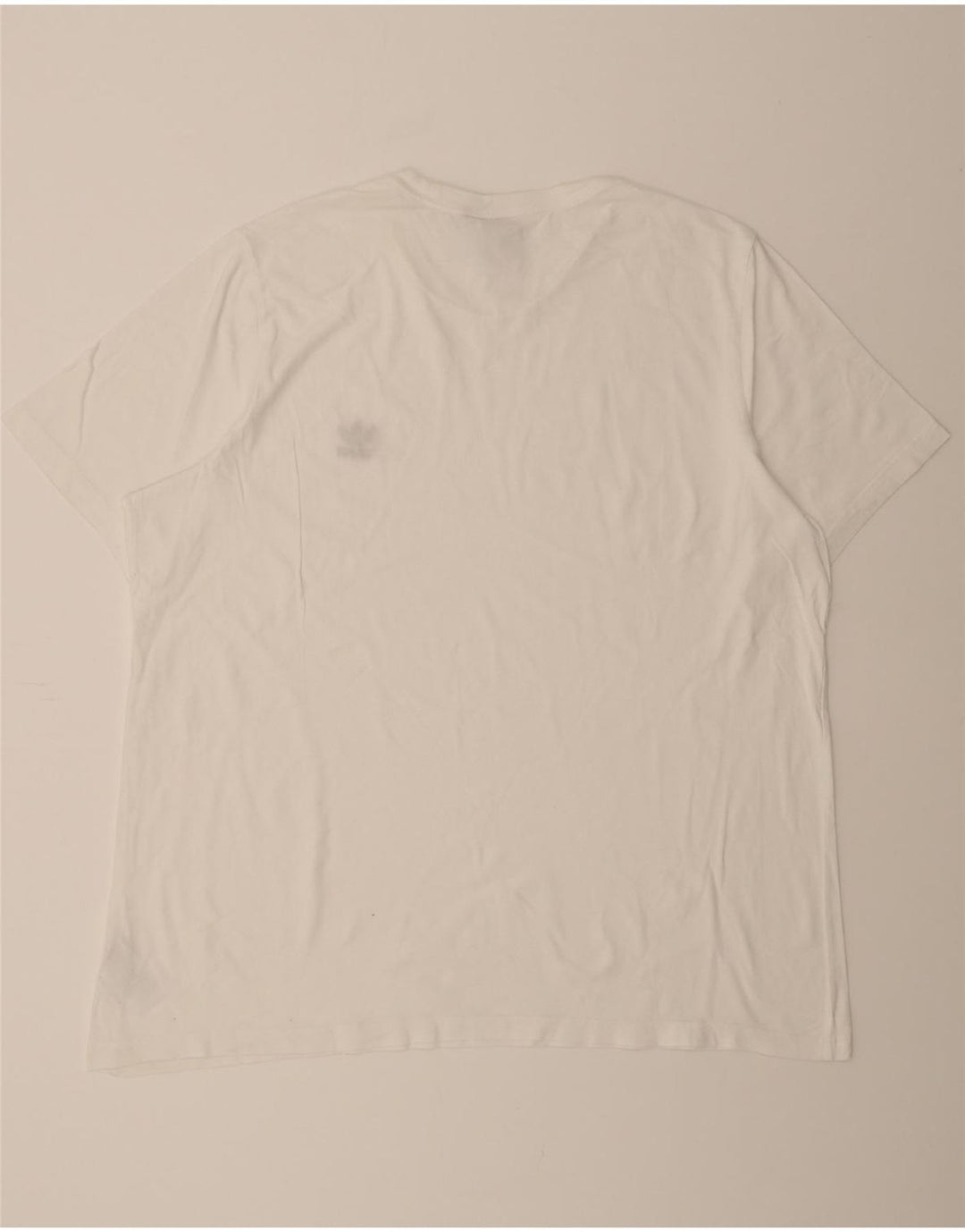 ADIDAS Mens T-Shirt Top 2XL White Cotton Vintage Adidas and Second-Hand Adidas from Messina Hembry 