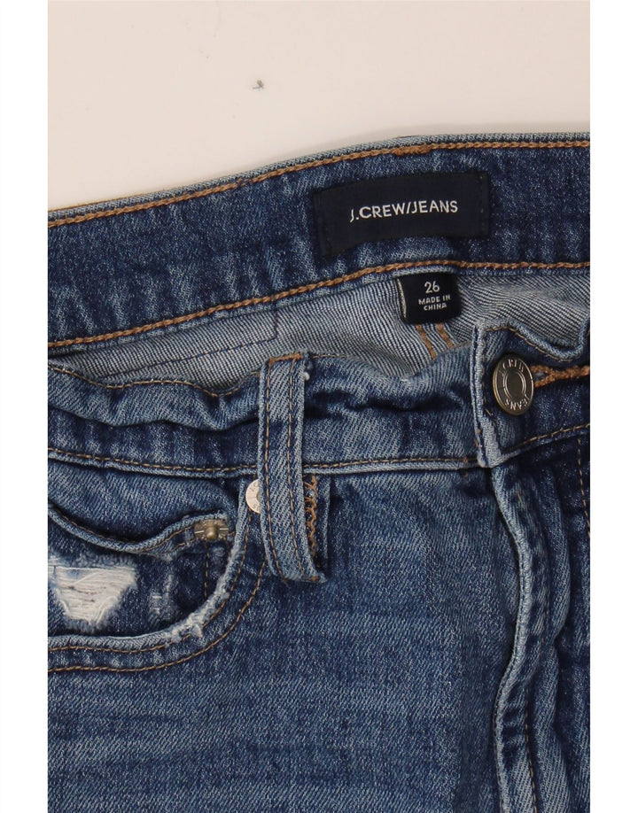 J. CREW Womens Slim Jeans W26 L28 Blue Cotton Vintage J. Crew and Second-Hand J. Crew from Messina Hembry 