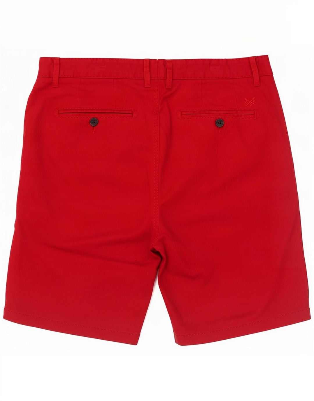 Męskie spodenki Chino Crew Clothing W36, duże, czerwone, bawełniane