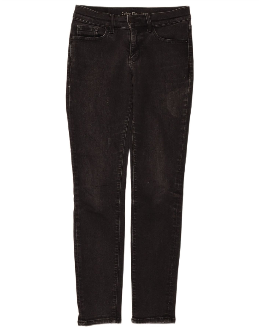 Damskie jeansy skinny CALVIN KLEIN W26 L29 czarne