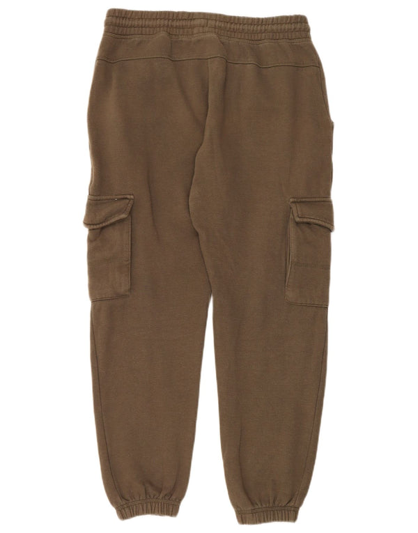 Jack & Jones Mens Cargo Tracksuit Trousers Joggers Medium Khaki Cotton
