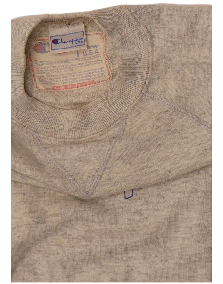 Dziewczęca bluza dresowa Champion z grafiką oversize, 9-10 lat, średni szary