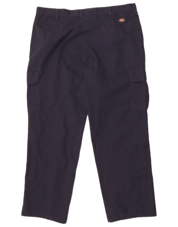 Spodnie męskie Dickies Straight Cargo W40 L30 Granatowy poliester