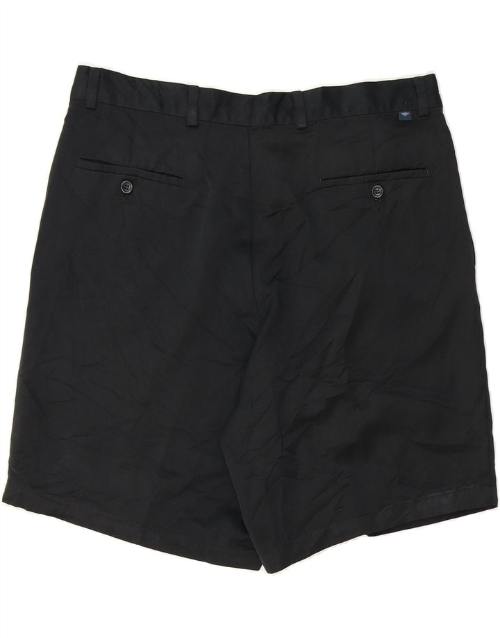 DOCKERS Mens Chino Shorts W36 Large Black Polyester Vintage Dockers and Second-Hand Dockers from Messina Hembry 
