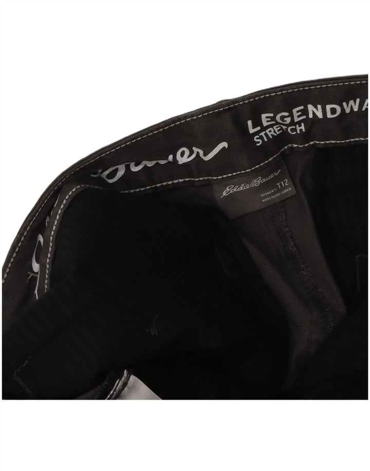 Damskie spodenki Chino EDDIE BAUER US 12 Large W36, czarne, bawełniane