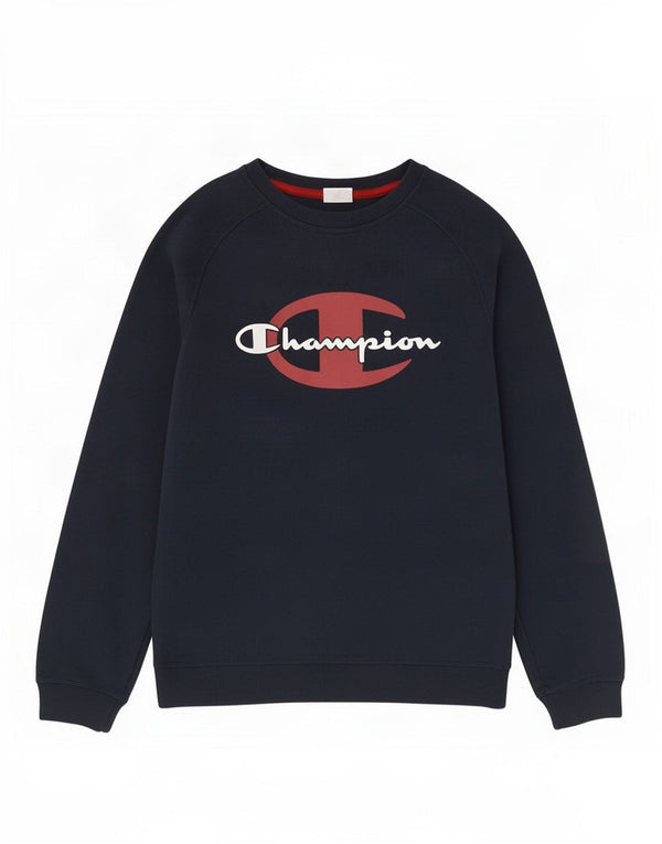 Bluza chłopięca Champion, 13-14 lat, XL, granatowa, z blokami kolorów, sportowa