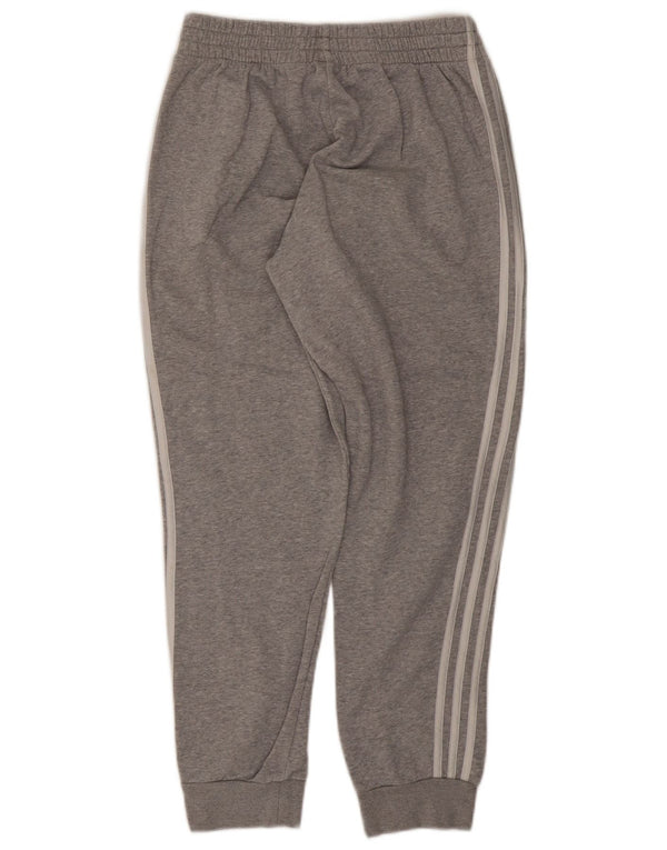 Męskie spodnie dresowe Adidas, średnioszare, nakrapiane