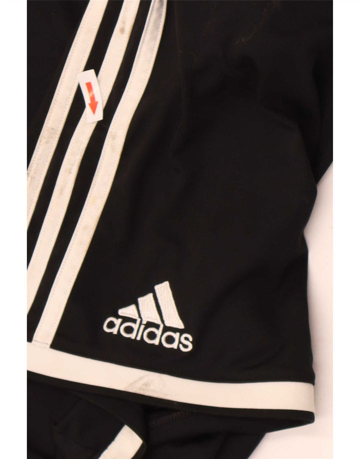 Męskie spodenki sportowe Adidas Climalite, duże, czarne, poliestrowe