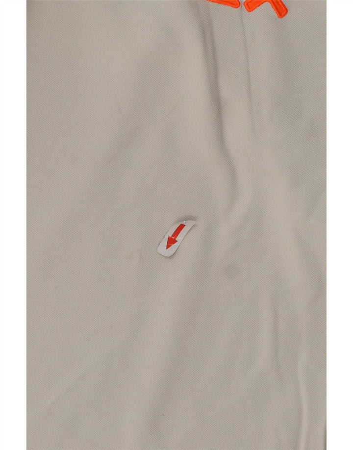 Męski T-shirt z grafiką Sun68, 2XL, szara bawełna