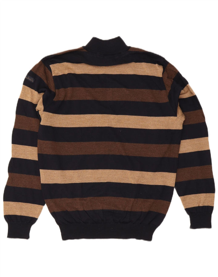 Męski sweter Paul & Shark Yachting z zamkiem błyskawicznym, duży, wielokolorowy