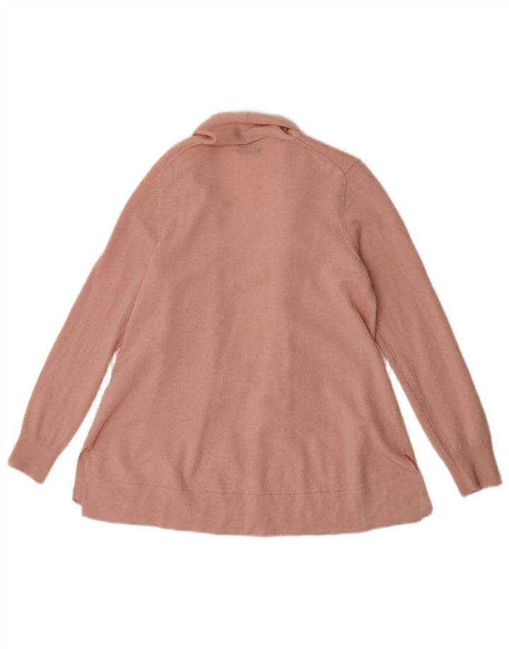 Sweter damski Massimo Dutti z otwartym kardiganem UK 12, średni róż