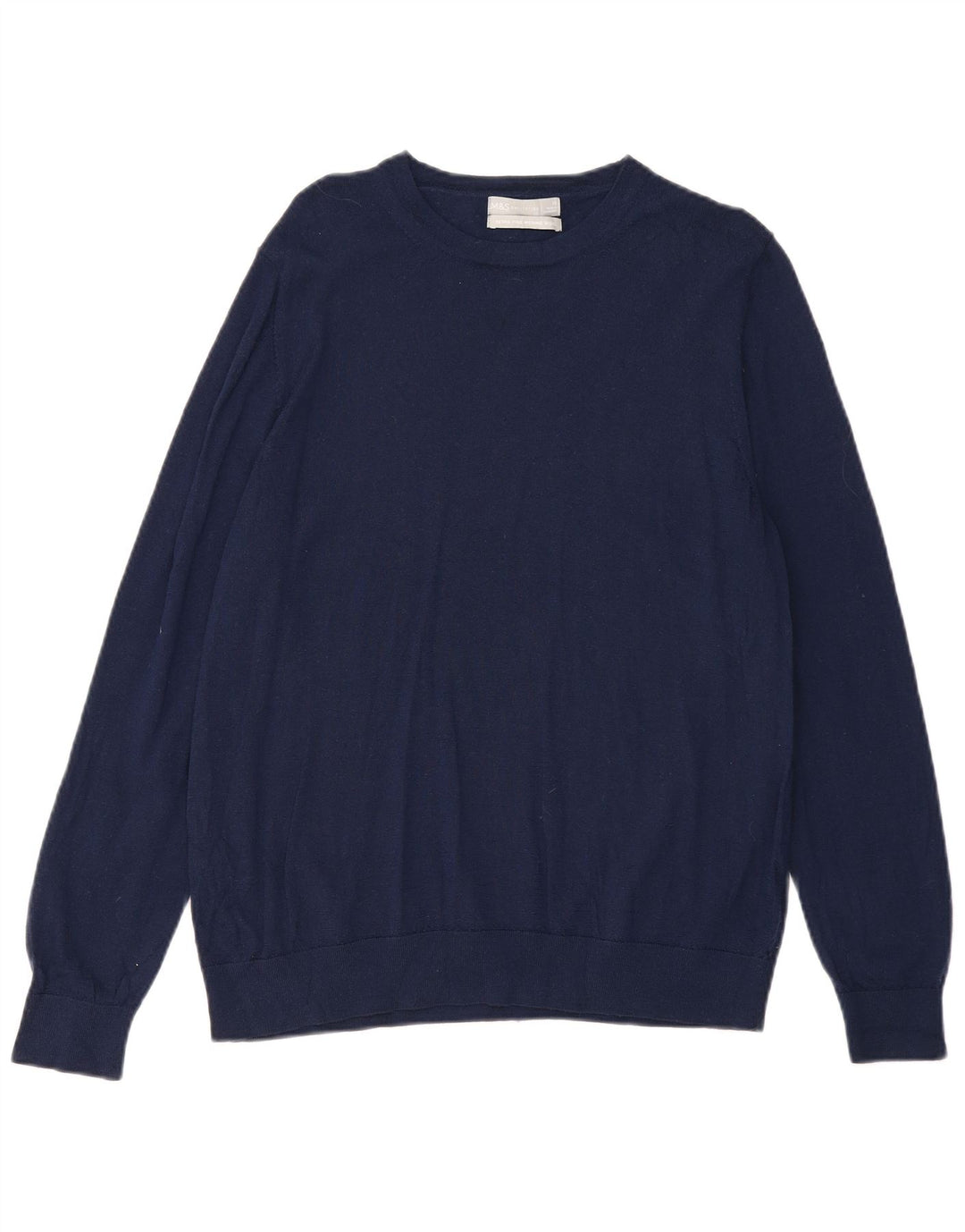MARKS & SPENCER Damski sweter z dekoltem w łódkę, UK 18 XL, granatowy