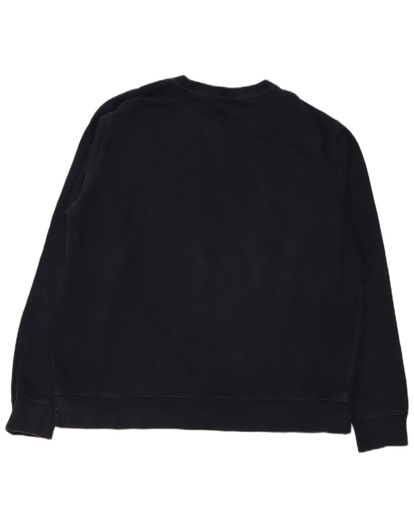 Marks & Spencer Męski sweter o regularnym kroju, 3XL, granatowy, bawełniany