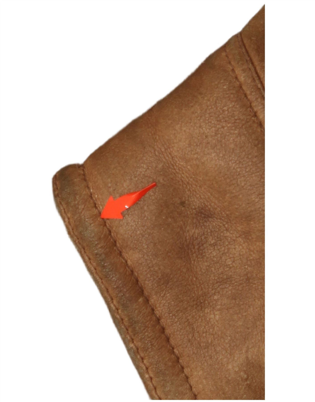 Męska kurtka shearling VINTAGE UK 36 Small Brown Shearling