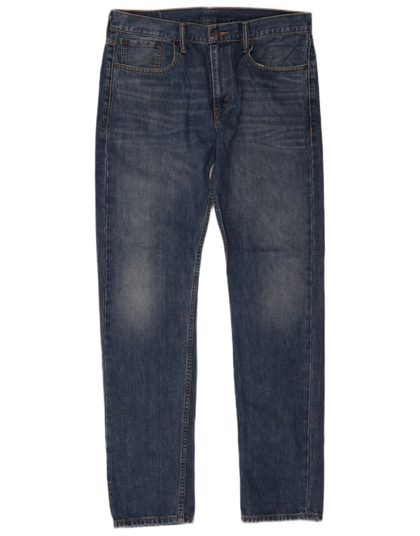 Męskie jeansy Levi's 508 Regular zwężane W33 L34 Niebieska bawełna
