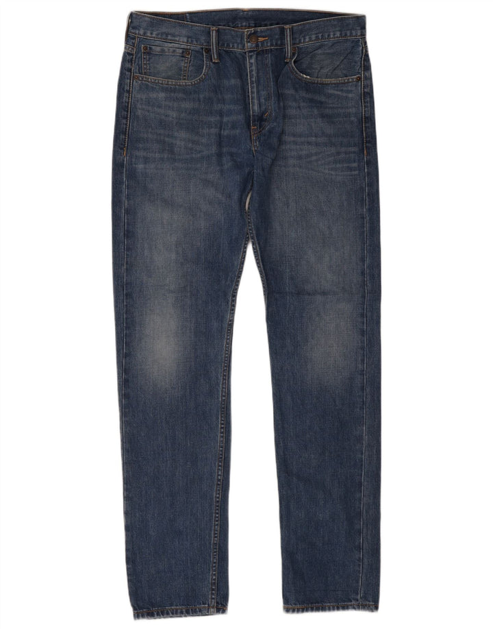 Męskie jeansy Levi's 508 Regular zwężane W33 L34 Niebieska bawełna