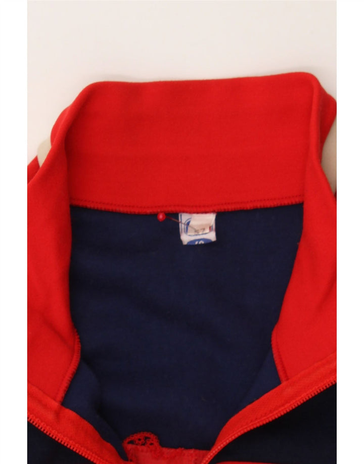 SPORTFUL Mens Tracksuit Top Jacket IT 52 Large Red Colourblock Vintage Sportful and Second-Hand Sportful from Messina Hembry 
