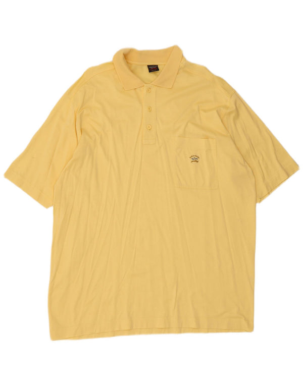 Męska żeglarska koszulka polo Paul & Shark 2XL w kolorze żółtym