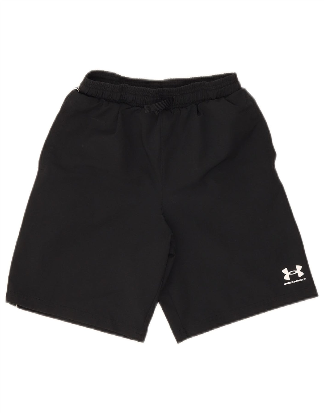 Chłopięce spodenki sportowe Under Armour 9-10 lat, średni czarny poliester