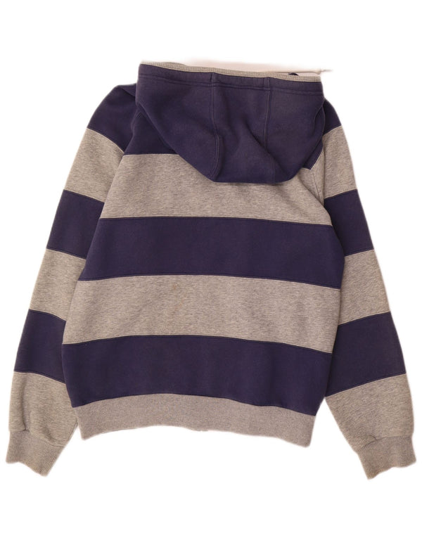 Męski sweter z kapturem i zamkiem NIKE, UK 36/38, w małe granatowe paski