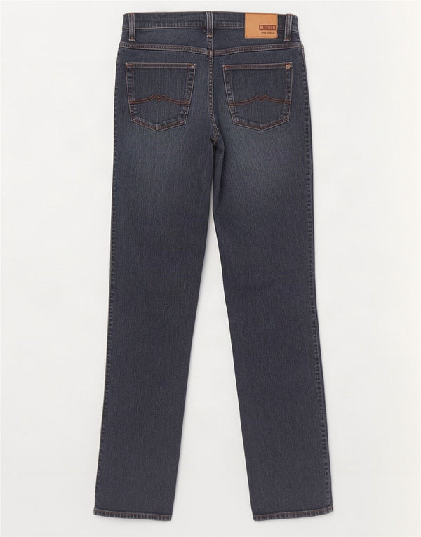 Męskie dżinsy Mustang Tramper Slim Fit, proste, ze średnim stanem, W34 L34, niebieska bawełna