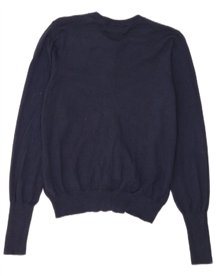 Sweter damski Marks & Spencer UK 12, średni granatowy, wiskoza