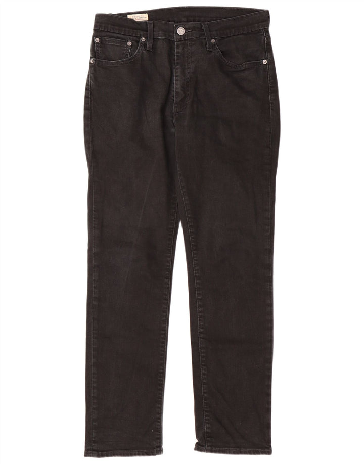 Męskie jeansy slim fit LEVI'S W32 L30 Czarna bawełna