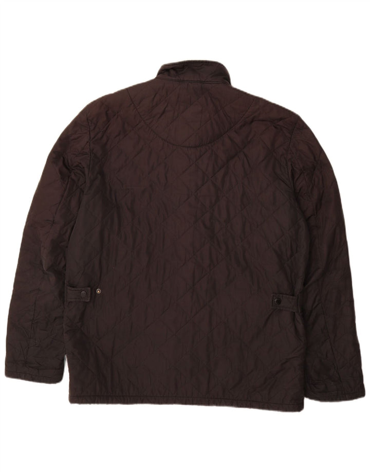 Męska pikowana kurtka Barbour UK 40 duża czarna