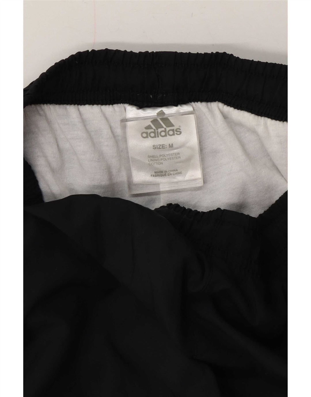 Męskie spodnie dresowe Adidas, średni czarny poliester