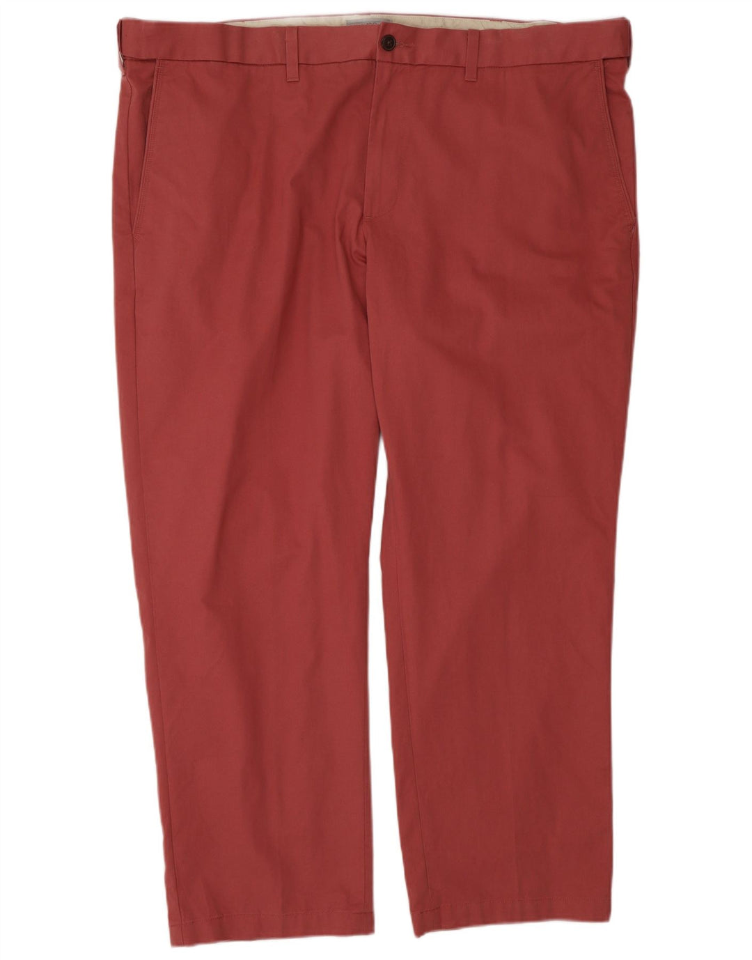 Męskie spodnie typu chino Regular Marks & Spencer W44 L29 Różowa bawełna