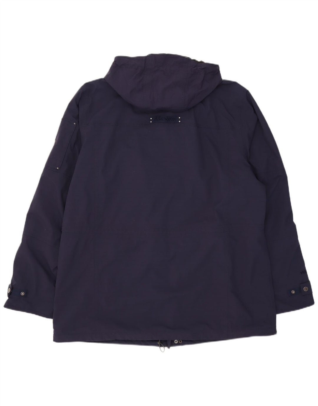 Męska kurtka z kapturem Schoffel UK 48 4XL granatowa