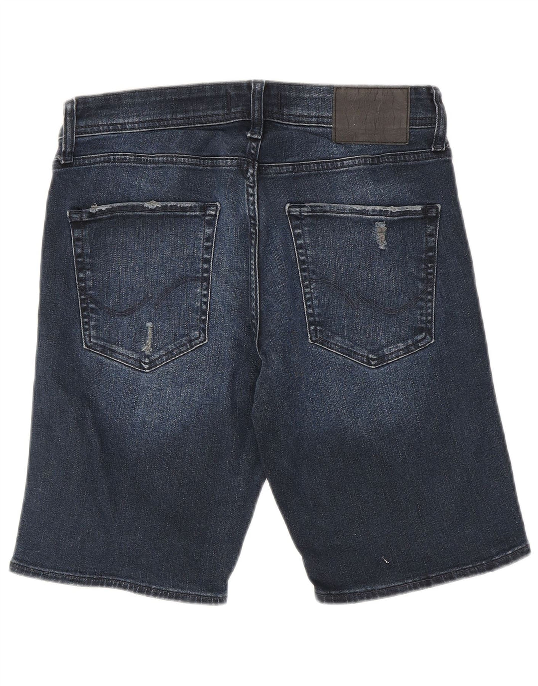 Męskie spodenki jeansowe Jack & Jones o regularnym kroju, małe W29, granatowe, bawełniane