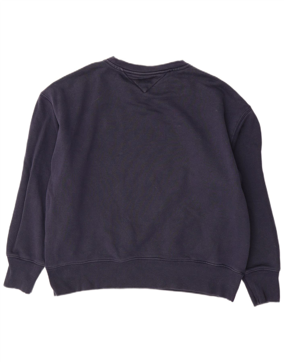 Damski sweter oversize TOMMY HILFIGER UK 16, duży, granatowy