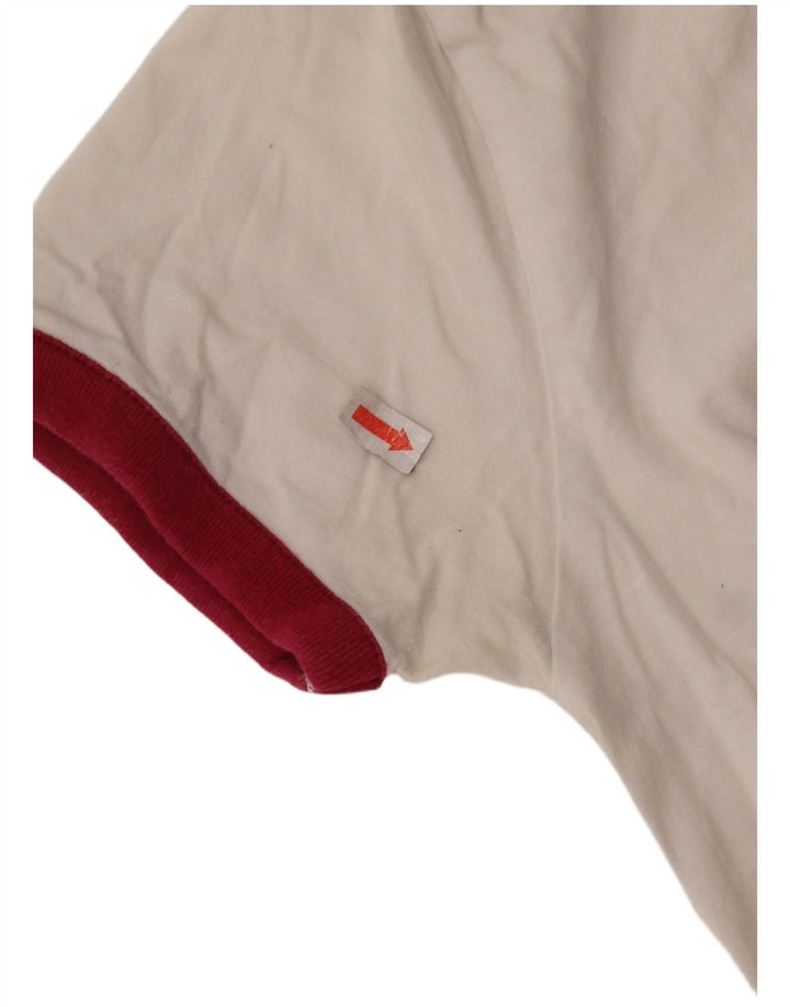 Damska koszulka z grafiką TOMMY HILFIGER Top UK 6 XS w kolorze białym