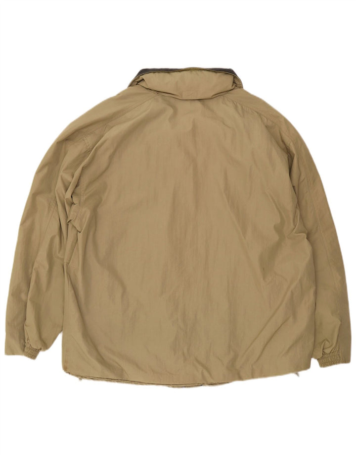 Męska kurtka przeciwdeszczowa Diadora UK 42 XL Beżowy poliamid