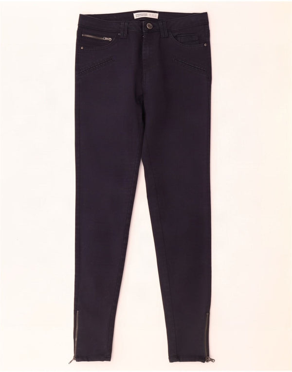 Damskie jeansy skinny Zara EU 36 XS W26 L28 Granatowe