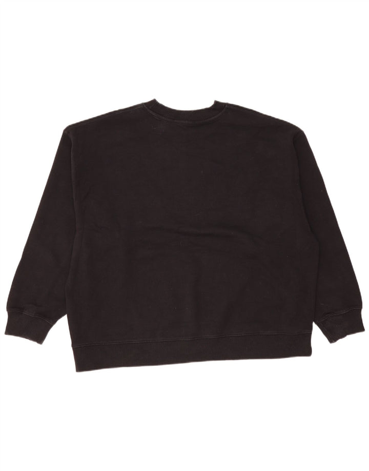 Damski sweter oversize Zara UK 14, średni czarny