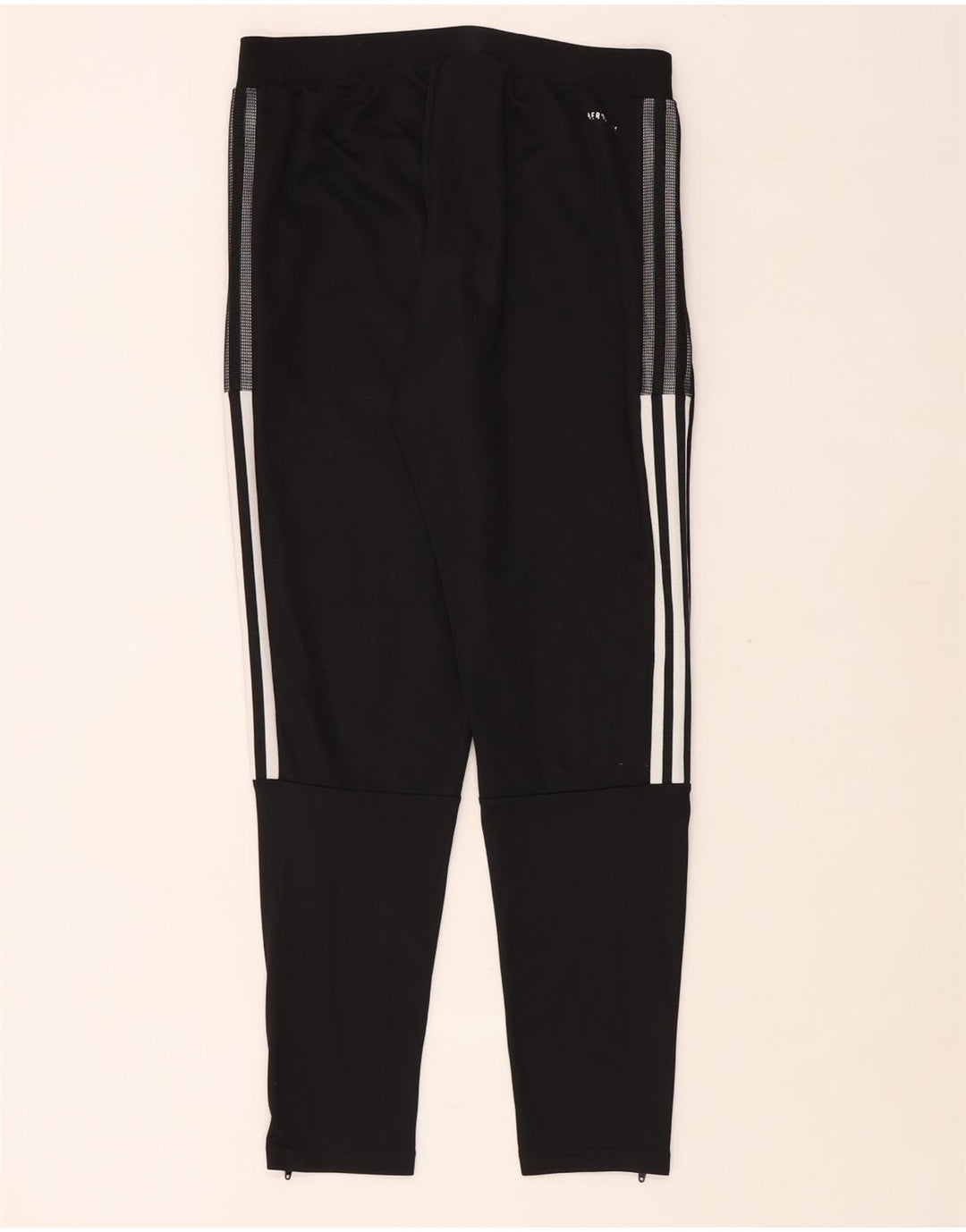 Męskie spodnie dresowe Adidas Aeroready, średni czarny poliester
